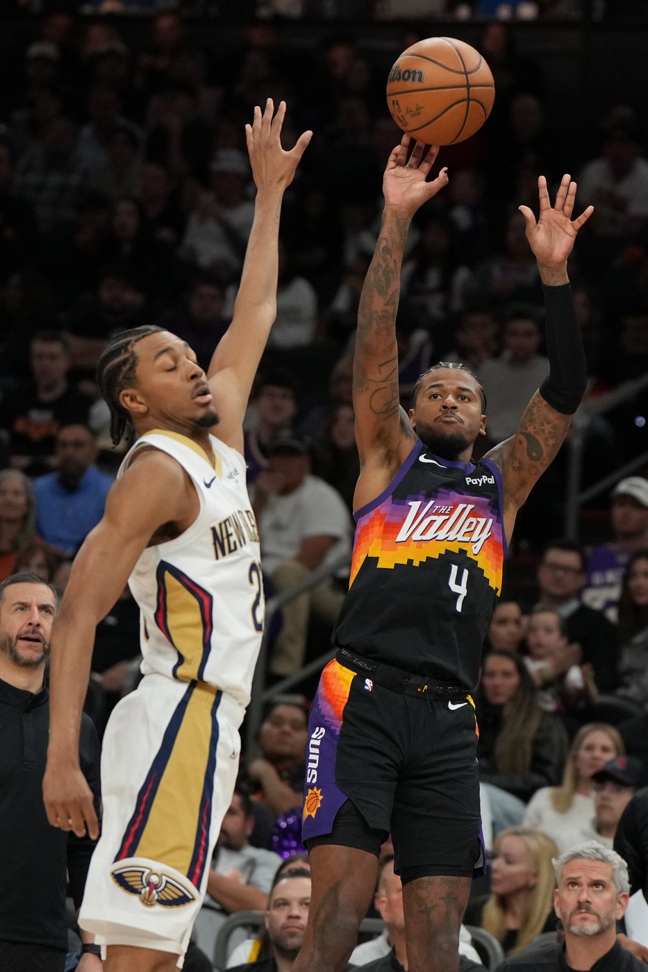Booker scores 32 as Suns win 118-116 after Pelicans' rally falls short | iNFOnews.ca Booker scores 32 as Suns win 118-116 after Pelicans' rally falls short | iNFOnews.ca