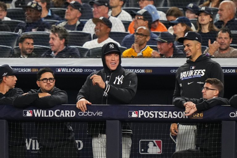 Yankees slugger Aaron Judge remains uncertain for AL Division Series against Rays starting Saturday | iNFOnews.ca
