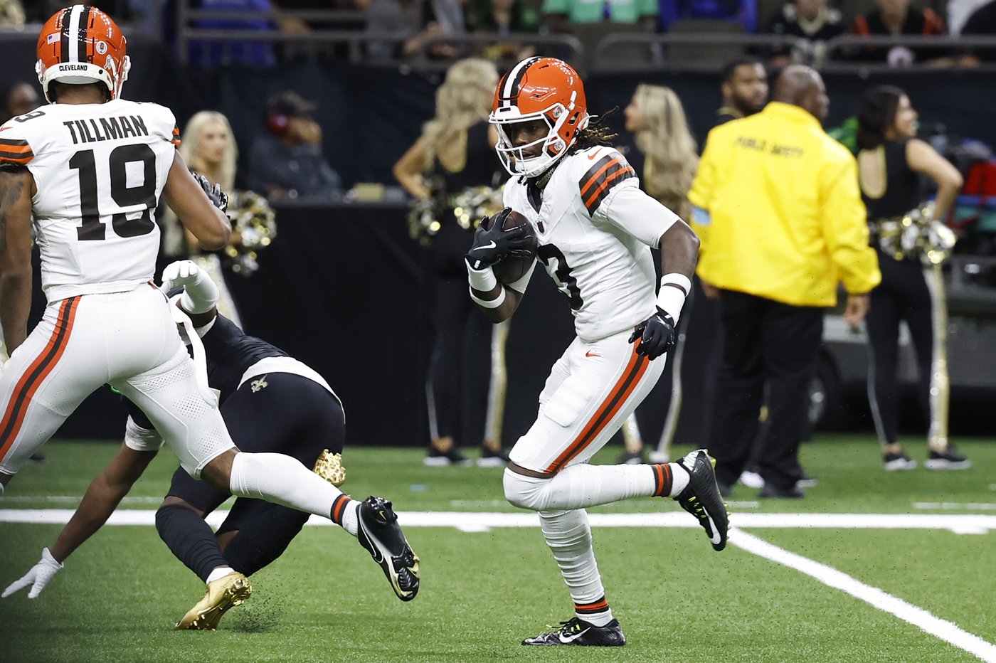 Taysom Hill runs for 3 TDs as the Saints top Jameis Winston and the struggling Browns 35-14 | iNFOnews.ca