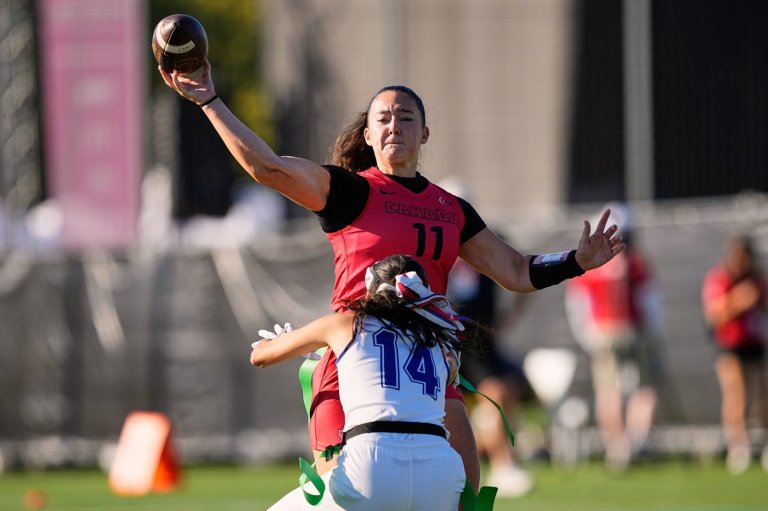 Canada women unbeaten, men fall to Japan ahead of flag football quarterfinals | iNFOnews.ca