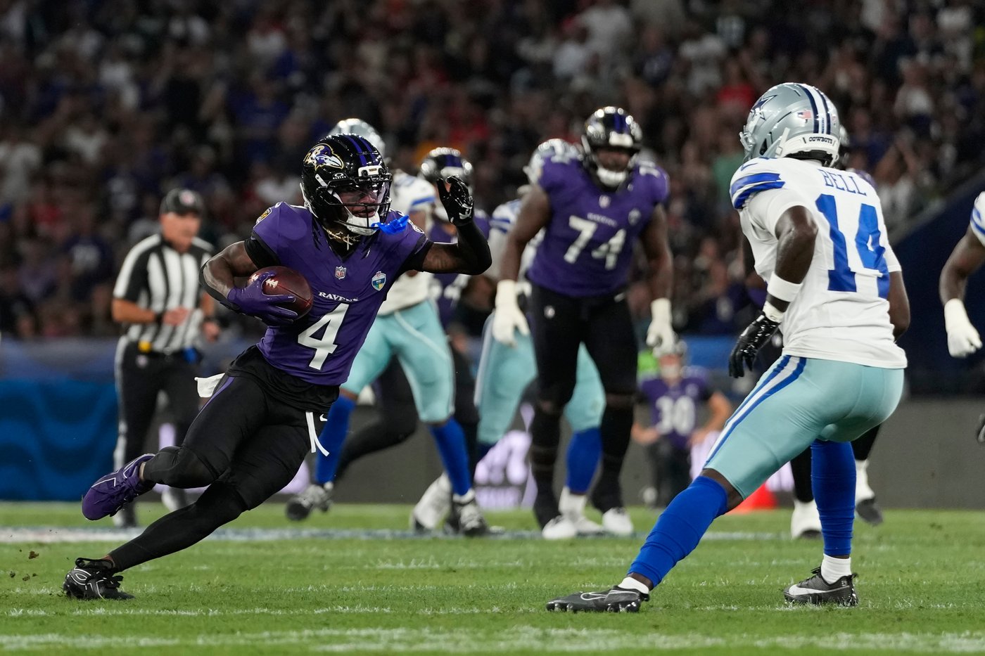 Field at Maracana Stadium in Rio holds up fine for Ravens-Cowboys after concerns about turf quality | iNFOnews.ca