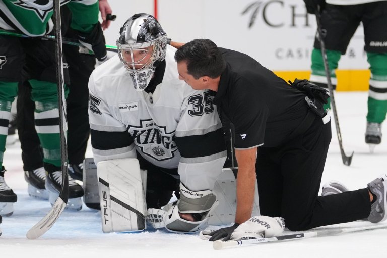 LA Kings put G Darcy Kuemper on injured reserve after head hit from Stars' Rantanen | iNFOnews.ca