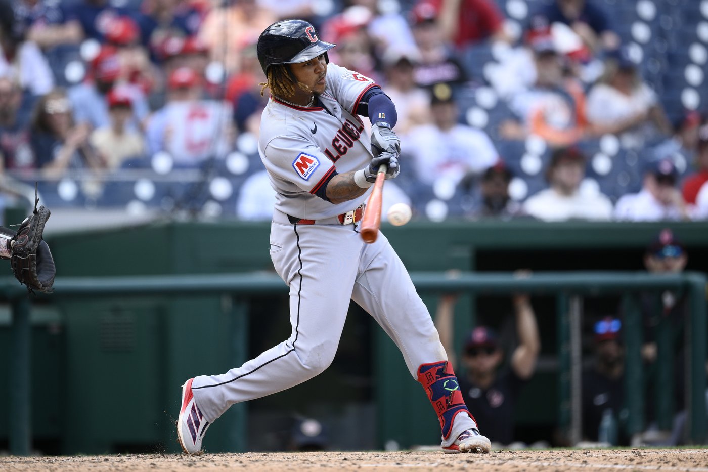 Carlos Santana kick-starts Guardians' 8-run 6th in 8-6 win over Nationals | iNFOnews.ca Carlos Santana kick-starts Guardians' 8-run 6th in 8-6 win over Nationals | iNFOnews.ca