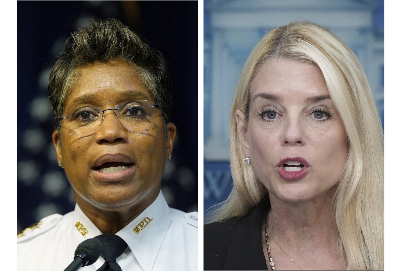 A tale of two Chief Pams: Federal takeover brings confusion over command of DC police | iNFOnews.ca