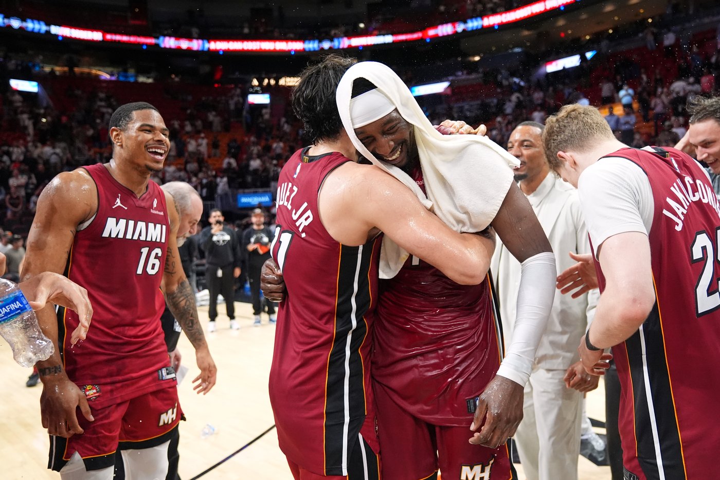 A'ja Wilson could barely sit down while watching her boyfriend Bam Adebayo score 83 points | iNFOnews.ca