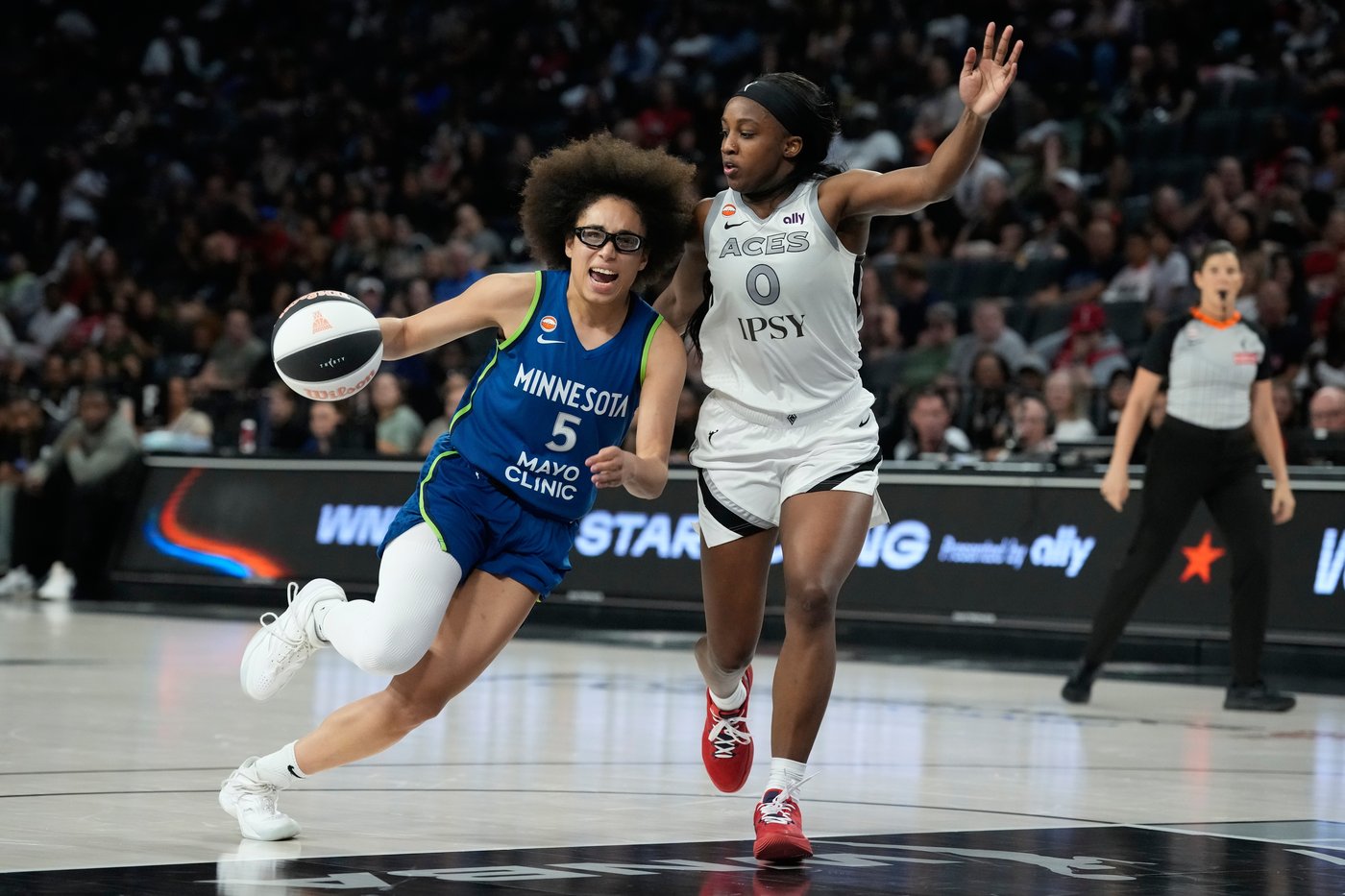 A'ja Wilson leads the Aces past the Lynx 100-97 for West lead in Commissioner's Cup | iNFOnews.ca A'ja Wilson leads the Aces past the Lynx 100-97 for West lead in Commissioner's Cup | iNFOnews.ca
