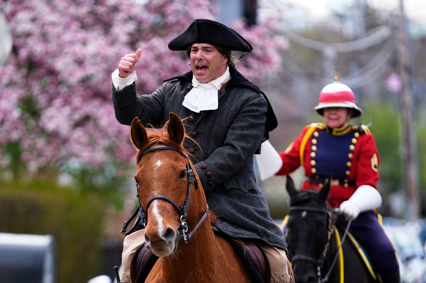 Paul Revere’s midnight ride unfolds in broad daylight - with a police escort | iNFOnews.ca