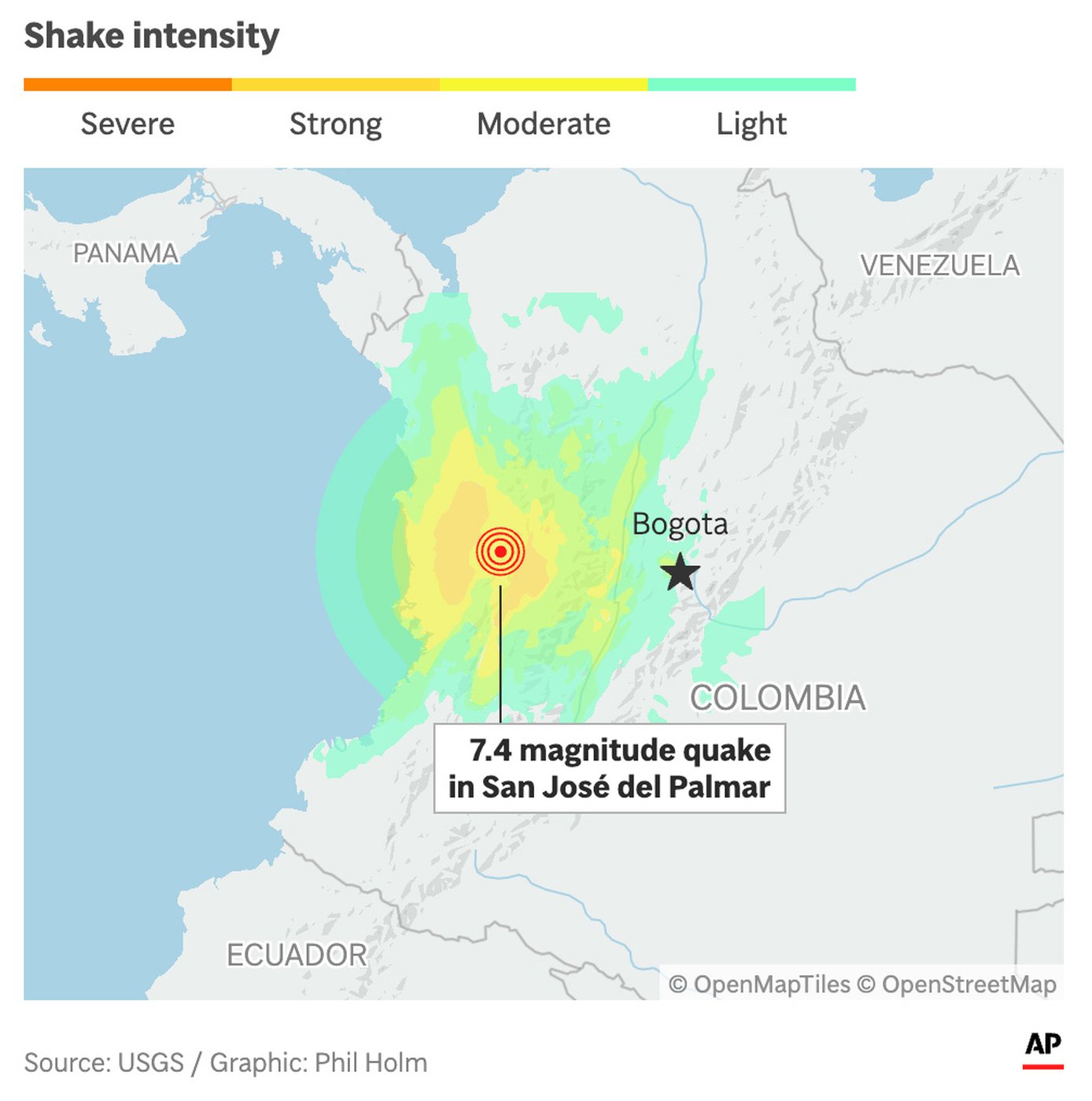 Magnitude 7.4 quake rocks western Colombia, killing at least 111 people | iNFOnews.ca Magnitude 7.4 quake rocks western Colombia, killing at least 111 people | iNFOnews.ca