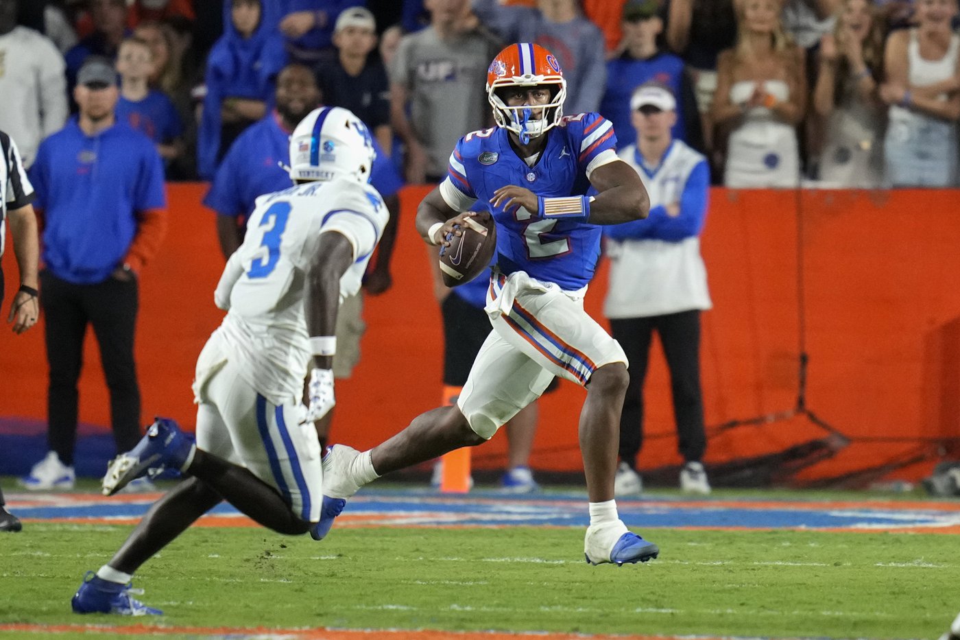 Jadan Baugh runs for 5 TDs as Florida dominates Kentucky 48-20 for 1st series win since 2020 | iNFOnews.ca