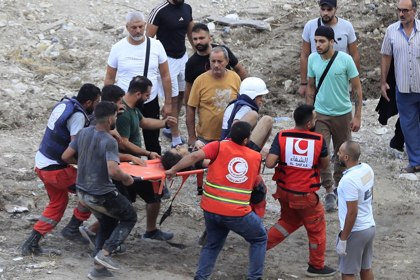 A Lebanese family was holding a Sunday gathering when an Israeli strike toppled their building | iNFOnews.ca