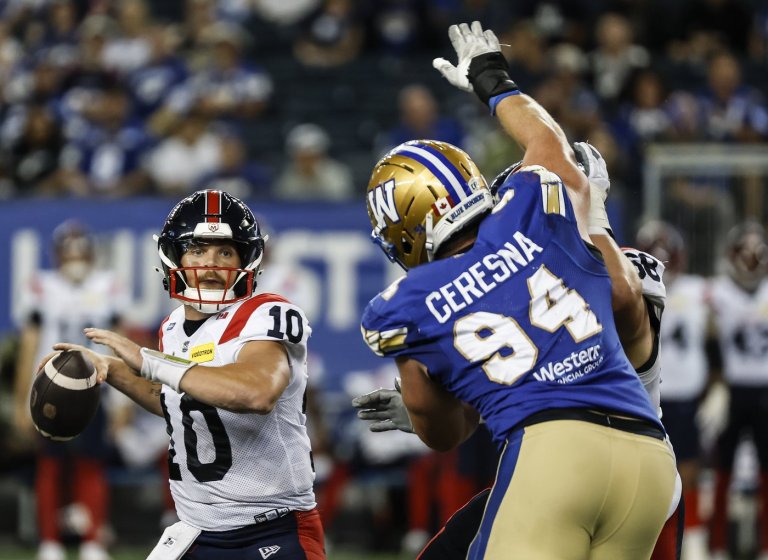 Alouettes have another chance to clinch playoff spot as surging Lions visit Montreal | iNFOnews.ca