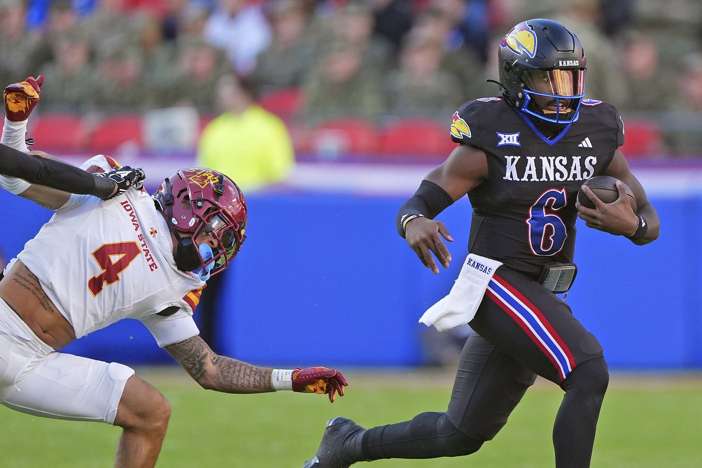 Kansas Jayhawks' new stadium symbolizes program's resurgence, though work on both still remains | iNFOnews.ca Kansas Jayhawks' new stadium symbolizes program's resurgence, though work on both still remains | iNFOnews.ca