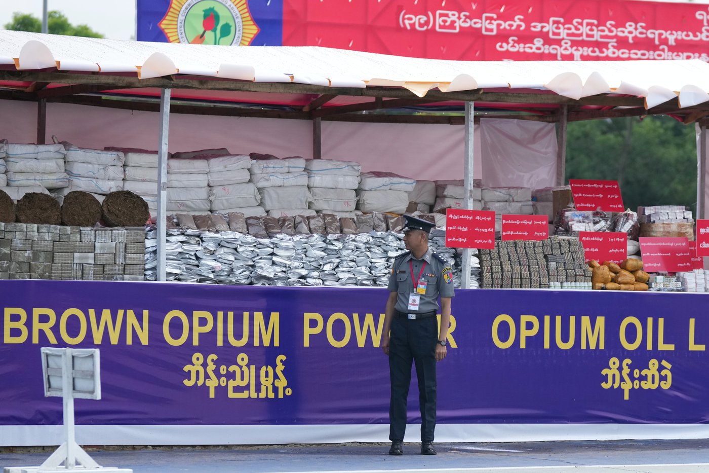 Myanmar torches $600 million in seized heroin, meth and other drugs | iN420