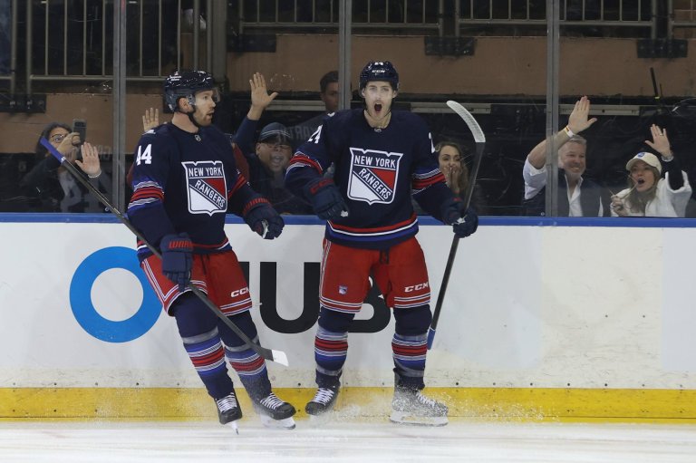 Kartye and Cuylle score 2 each as Rangers down Canucks 6-2 in first game since losing Shesterkin | iNFOnews.ca