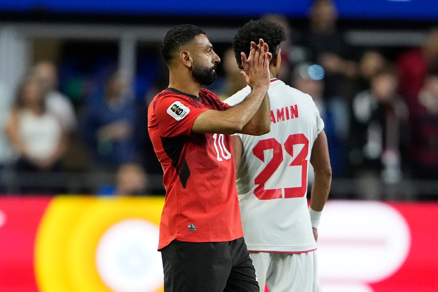 Egypt star Mohamed Salah leaves 1-1 World Cup draw with Iran due to left knee injury | iNFOnews.ca Egypt star Mohamed Salah leaves 1-1 World Cup draw with Iran due to left knee injury | iNFOnews.ca