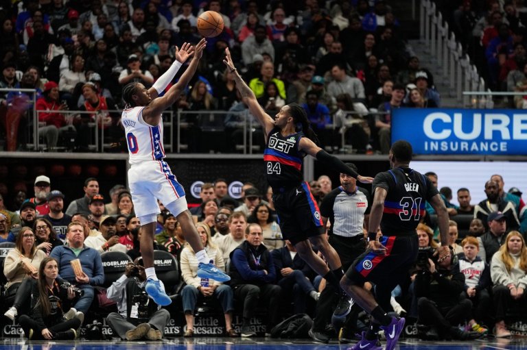 Pistons win ninth straight, beat 76ers 114-105 in NBA Cup game | iNFOnews.ca