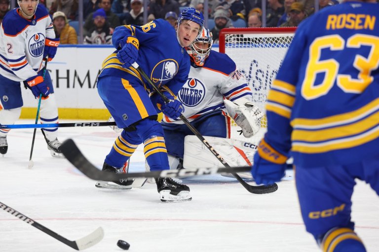 Ostlund scores twice as Sabres top Oilers 5-1 | iNFOnews.ca