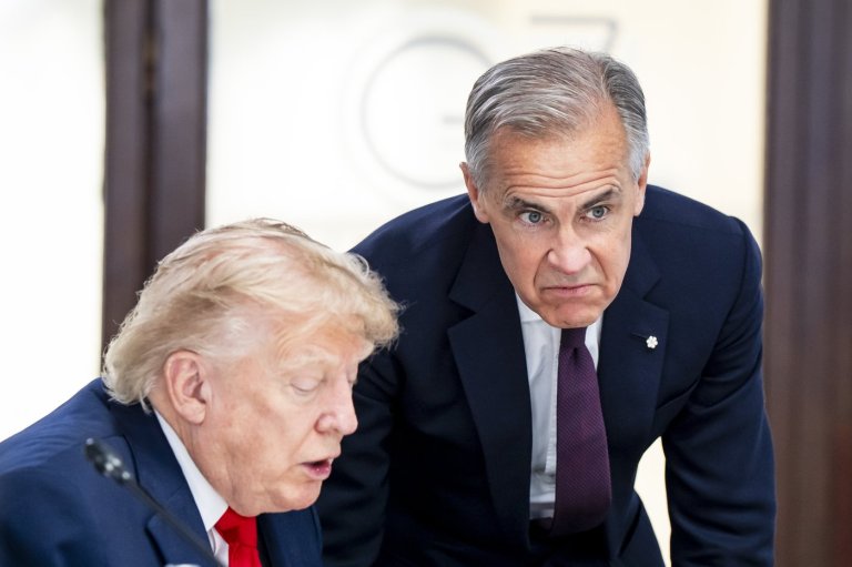 Carney appears to talk China EVs with Trump at G7 summit, announces Russia sanctions | iNFOnews.ca