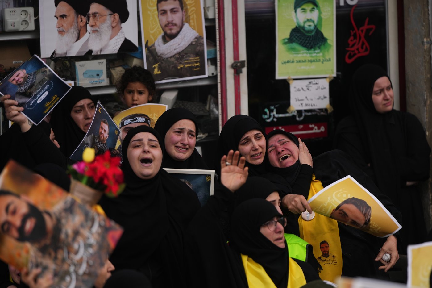 Photos show funerals in Lebanon for Hezbollah fighters, civilians killed before ceasefire | iNFOnews.ca