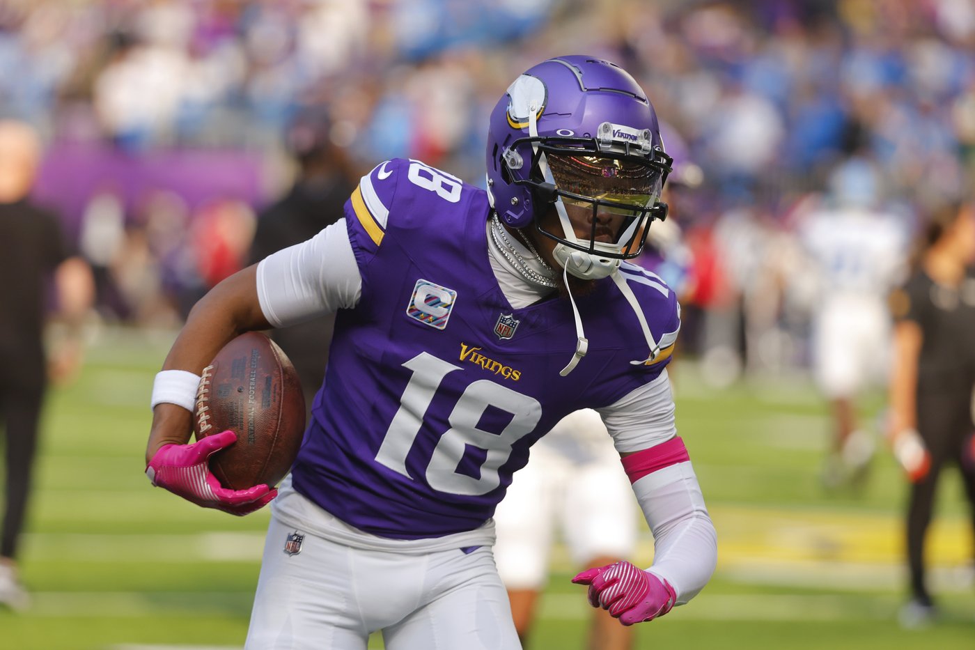 Jefferson sees longer gains for Vikings ahead, 'sick of having these 80, 90-yard games' | iNFOnews.ca Jefferson sees longer gains for Vikings ahead, 'sick of having these 80, 90-yard games' | iNFOnews.ca