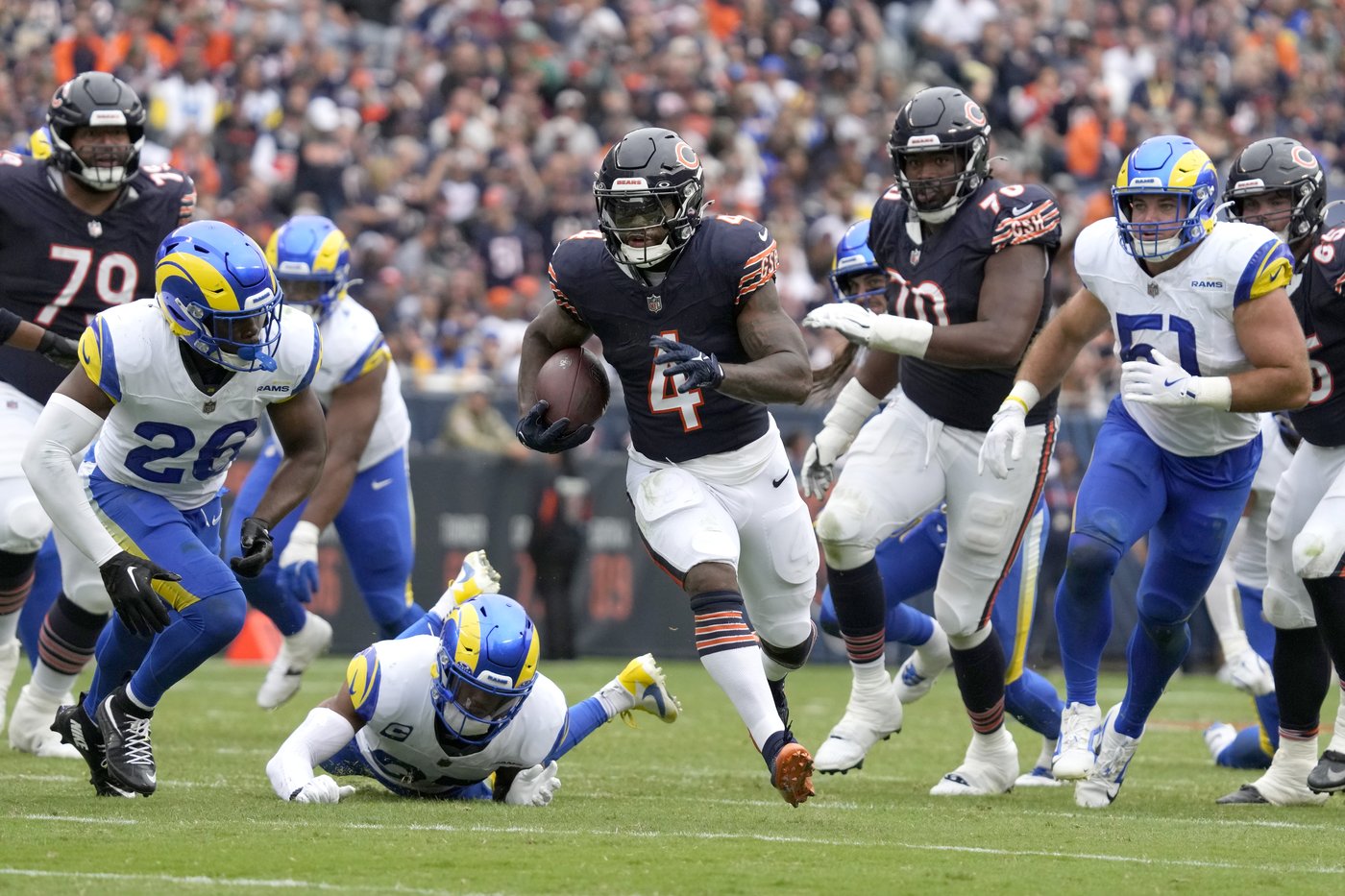 Caleb Williams leads 4 scoring drives as Bears beat Rams 24-18 | iNFOnews.ca Caleb Williams leads 4 scoring drives as Bears beat Rams 24-18 | iNFOnews.ca