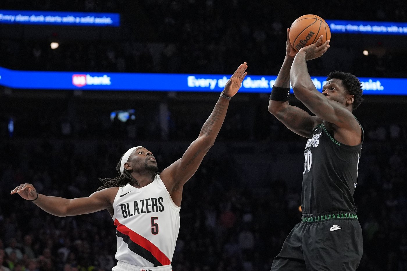 Grant hits late 3 and Trail Blazers beat Timberwolves 108-104 for third straight win | iNFOnews.ca