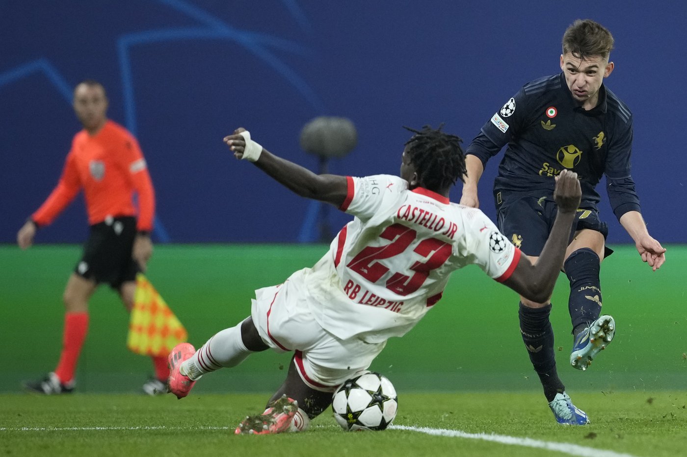 Leipzig forward Sesko showing off his talent with 3 goals in 2 Champions League games | iNFOnews.ca