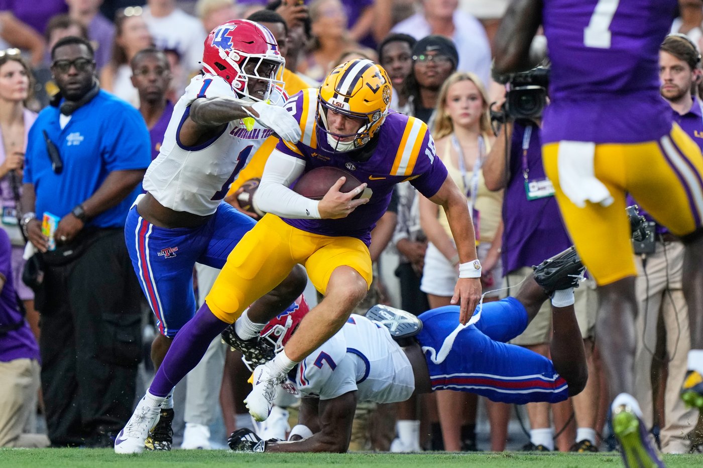 No. 8 LSU and QB Sam Leavitt overcome a rash of turnovers in a 45-14 victory over Louisiana Tech | iNFOnews.ca