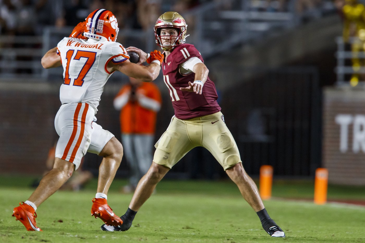 Klubnik and Mafah lead Clemson's attack in a 29-13 win over Florida State | iNFOnews.ca
