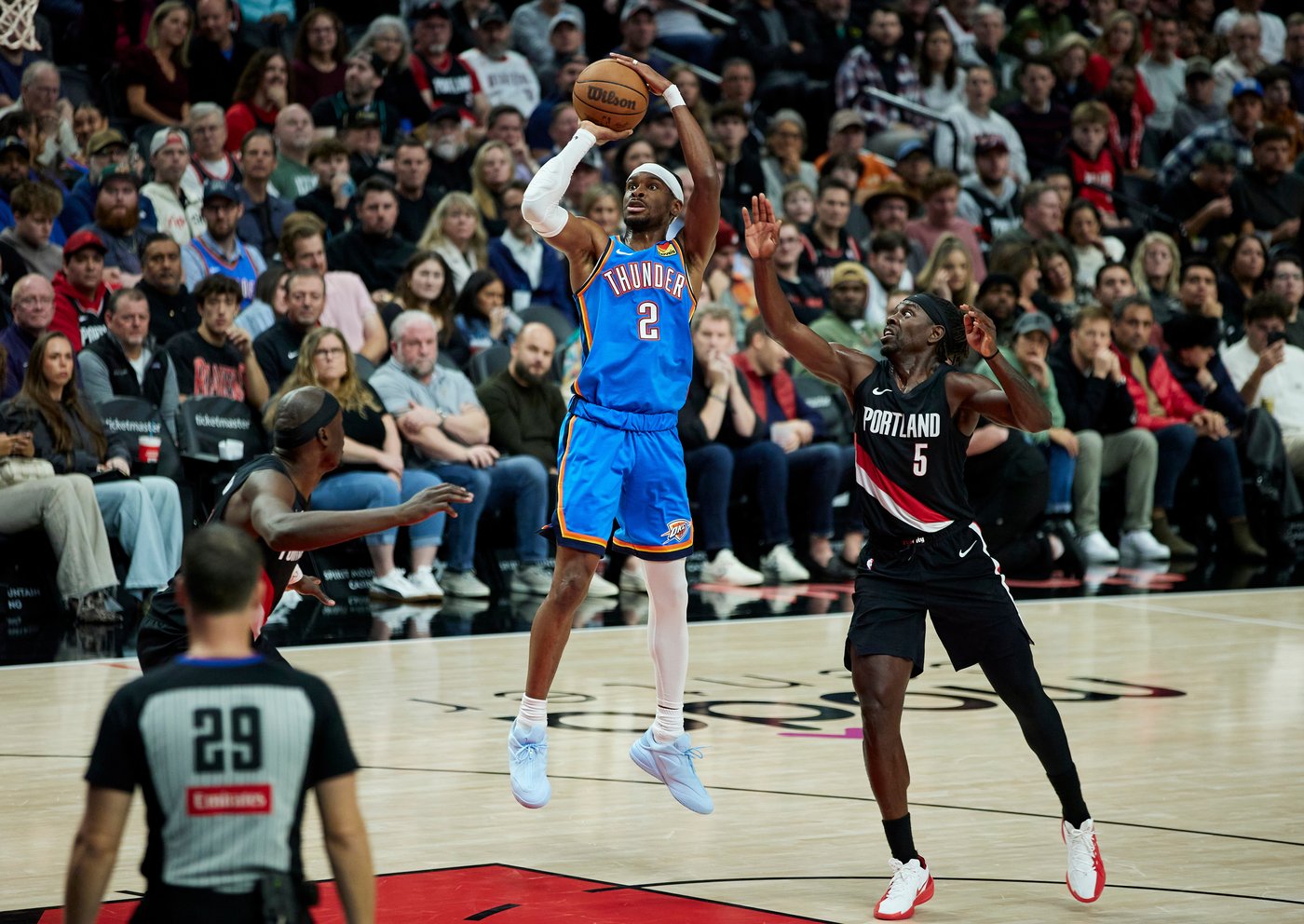 Avdija and Trail Blazers rally from 22 down to hand Thunder their first loss, 121-119 | iNFOnews.ca Avdija and Trail Blazers rally from 22 down to hand Thunder their first loss, 121-119 | iNFOnews.ca