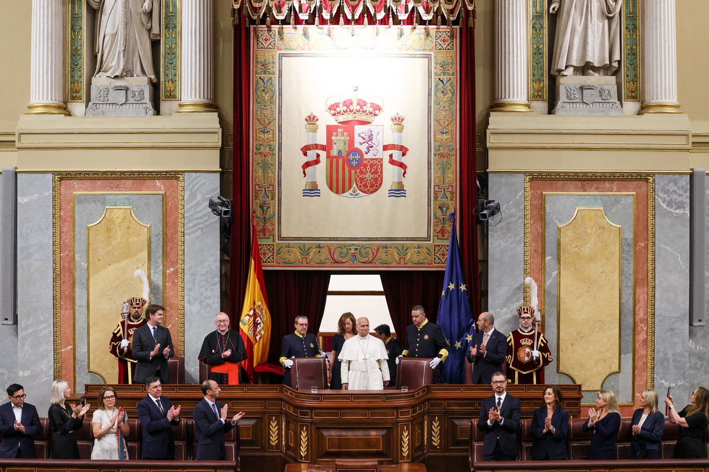 In first papal speech to Spanish parliament, pope demands respect for migrants and international law | iNFOnews.ca