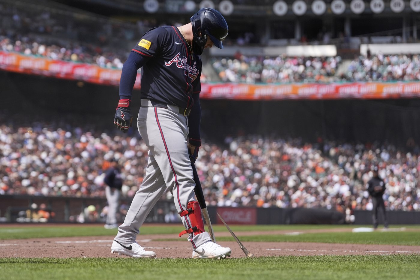 Yastrzemski knocks in 3 runs as Giants sweep struggling Braves with a 4-3 win | iNFOnews.ca Yastrzemski knocks in 3 runs as Giants sweep struggling Braves with a 4-3 win | iNFOnews.ca