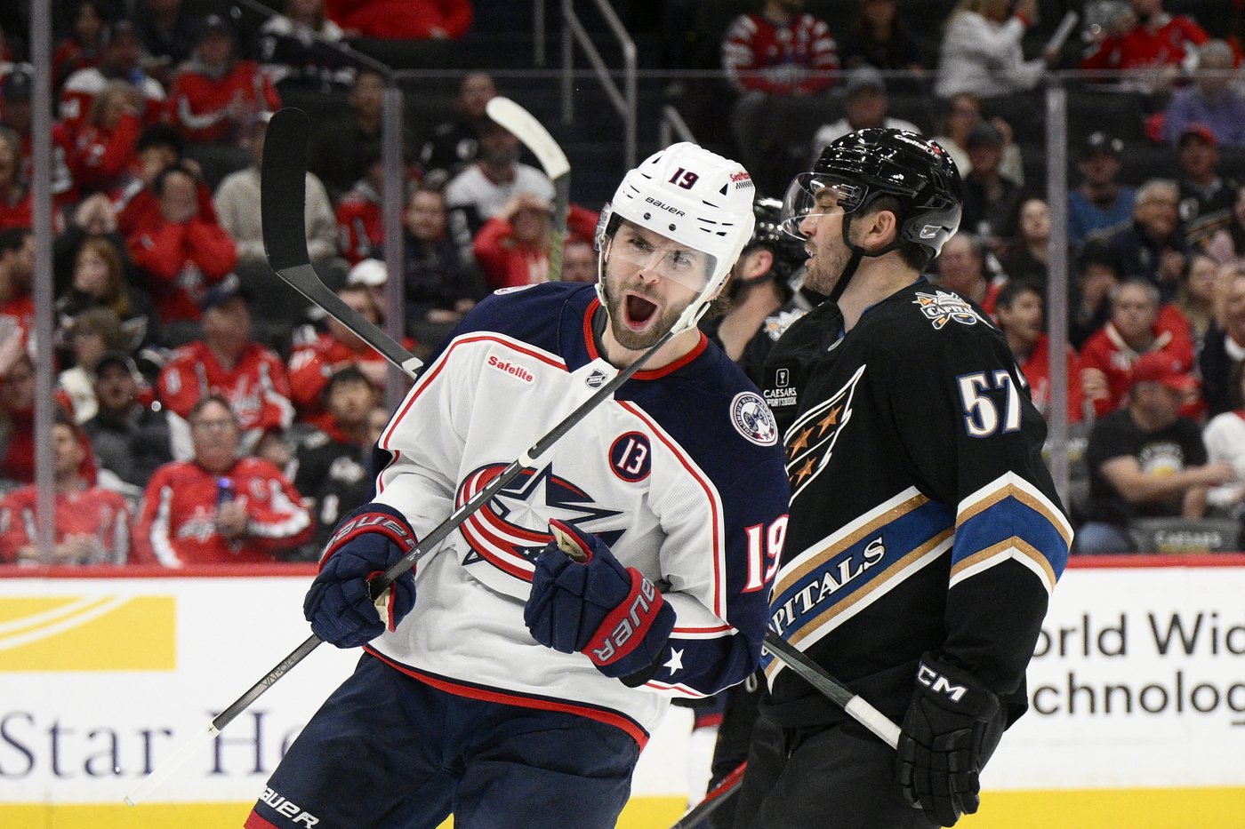 Adam Fantilli scores twice as the Blue Jackets beat the Capitals to remain in playoff contention | iNFOnews.ca