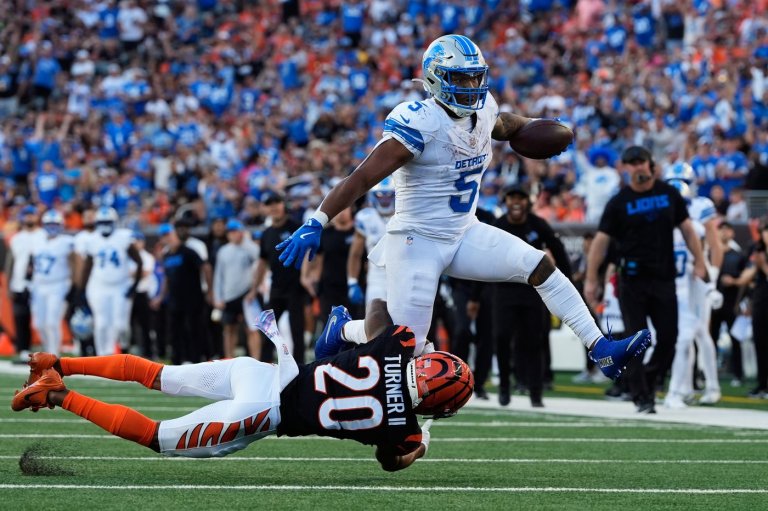 David Montgomery dominates in his hometown as Lions beat Bengals 37-24 | iNFOnews.ca