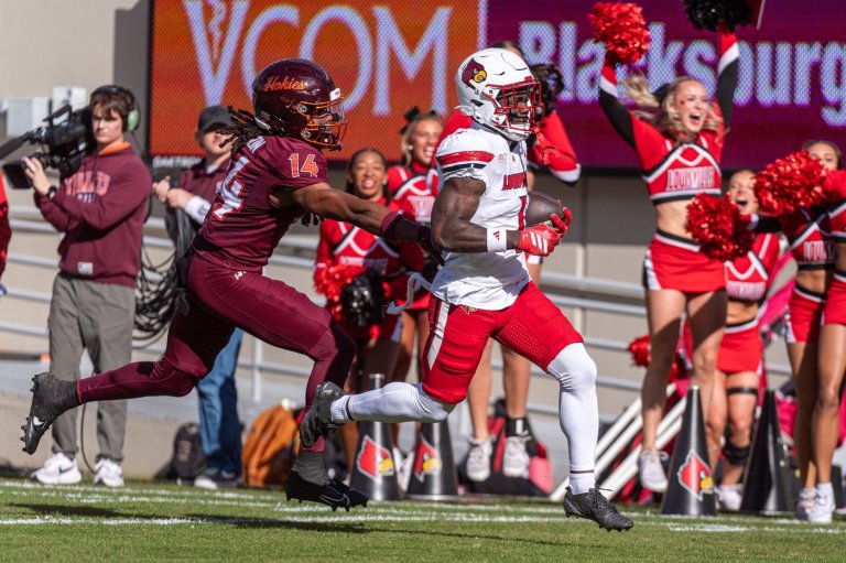 Isaac Brown and Keyjuan Brown help No. 16 Louisville rush past Virginia Tech in 28-16 victory | iNFOnews.ca