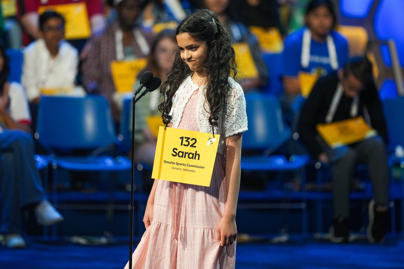 Photos of students competing for the Scripps National Spelling Bee trophy | iNFOnews.ca