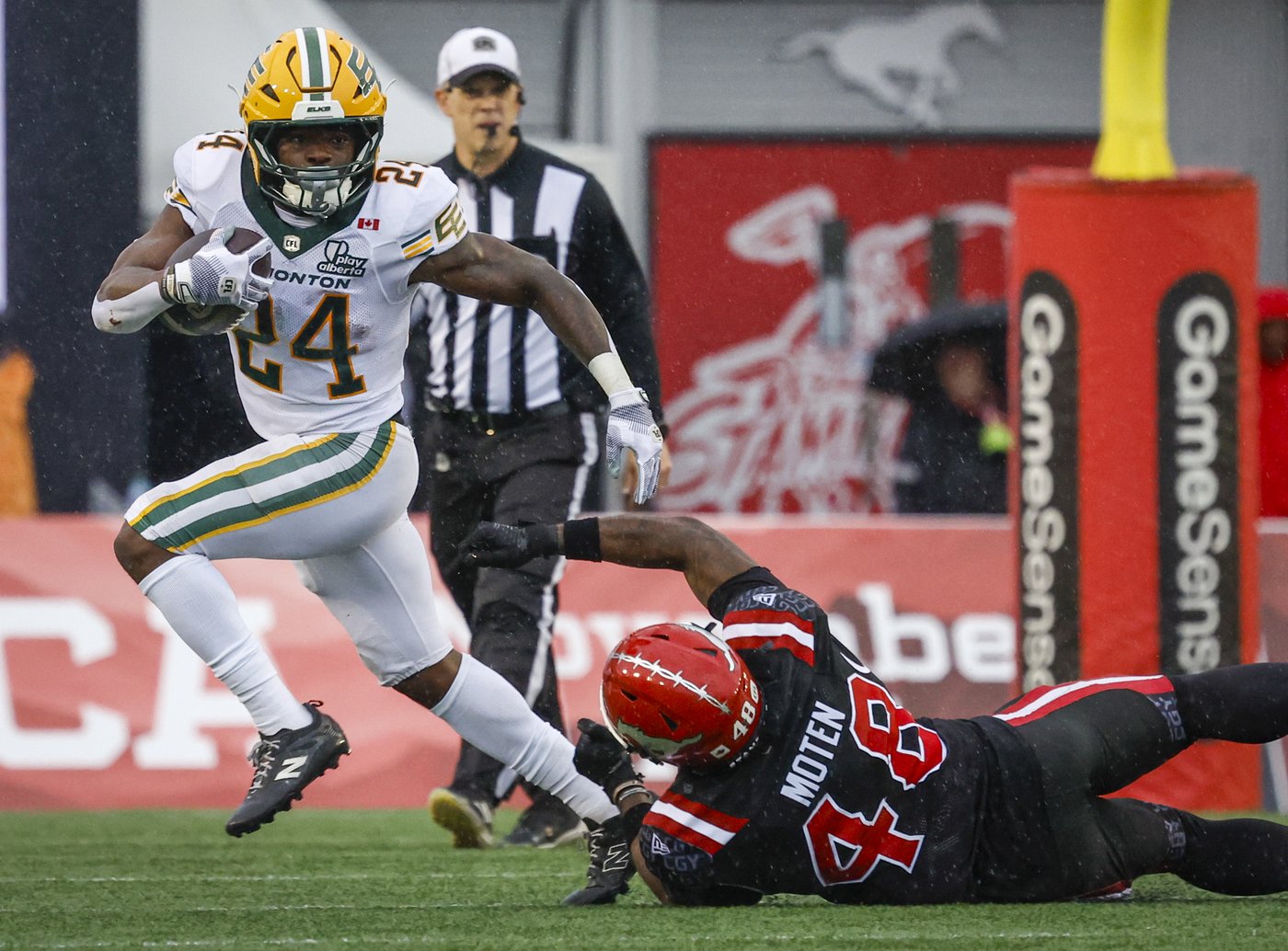 Justin Rankin touchdown spurs Elks to Labour Day win over Stampeders | iNFOnews.ca