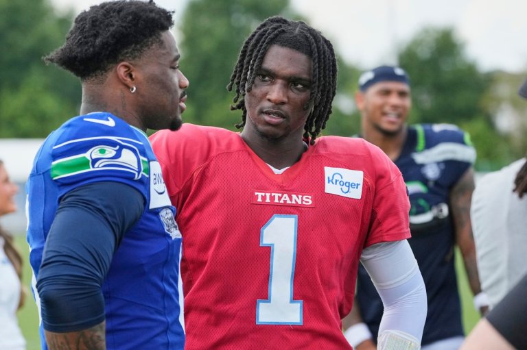 Mike Macdonald: Titans QB Cam Ward 'in command' during Seahawks-Titans joint practice | iNFOnews.ca
