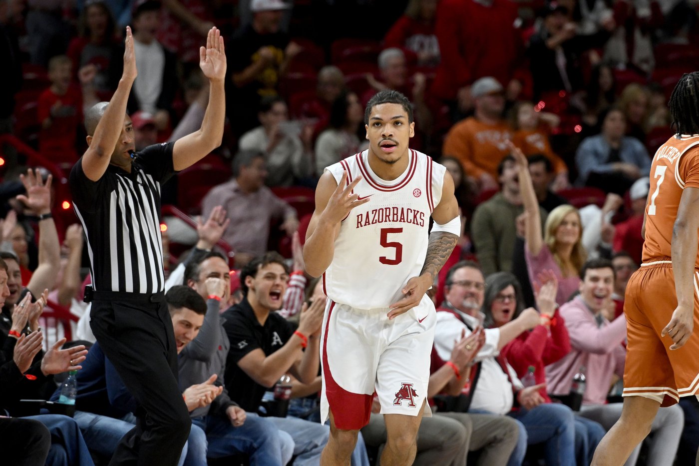 Acuff and Brazile lead No. 20 Arkansas past Texas 105-85 to clinch double bye in SEC Tournament | iNFOnews.ca Acuff and Brazile lead No. 20 Arkansas past Texas 105-85 to clinch double bye in SEC Tournament | iNFOnews.ca
