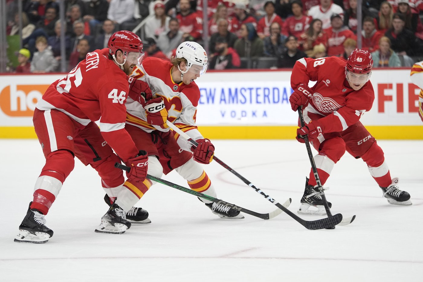 Lucas Raymond scores in OT as Red Wings beat Flames 2-1 | iNFOnews.ca Lucas Raymond scores in OT as Red Wings beat Flames 2-1 | iNFOnews.ca