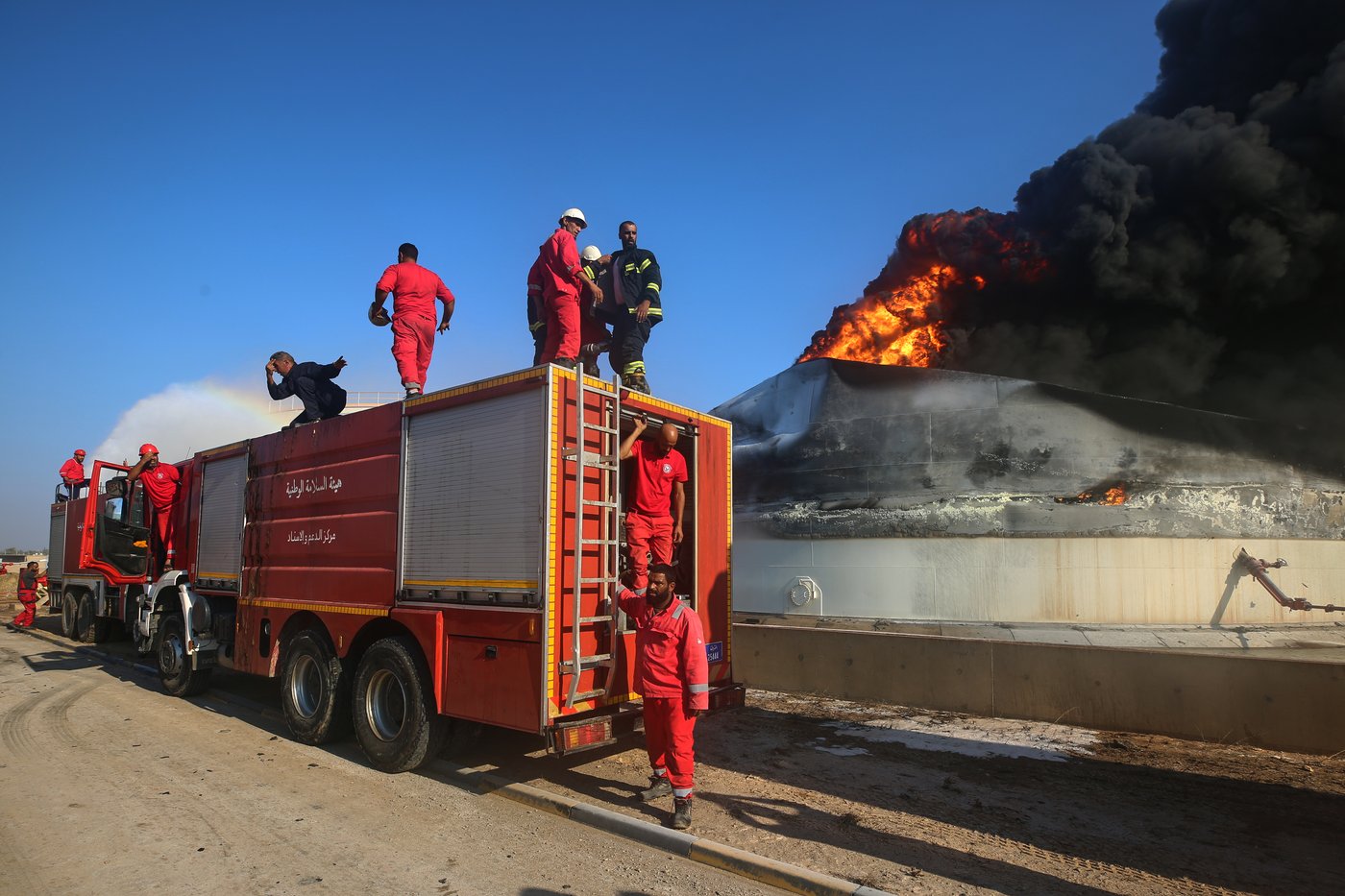 Drone strike in western Libya torches a power substation, triggering outages | iNFOnews.ca