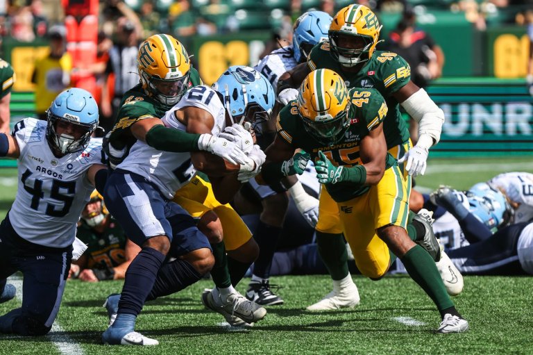 Canadian rookie running back Isaiah Smith registers solid debut start with Argos | iNFOnews.ca