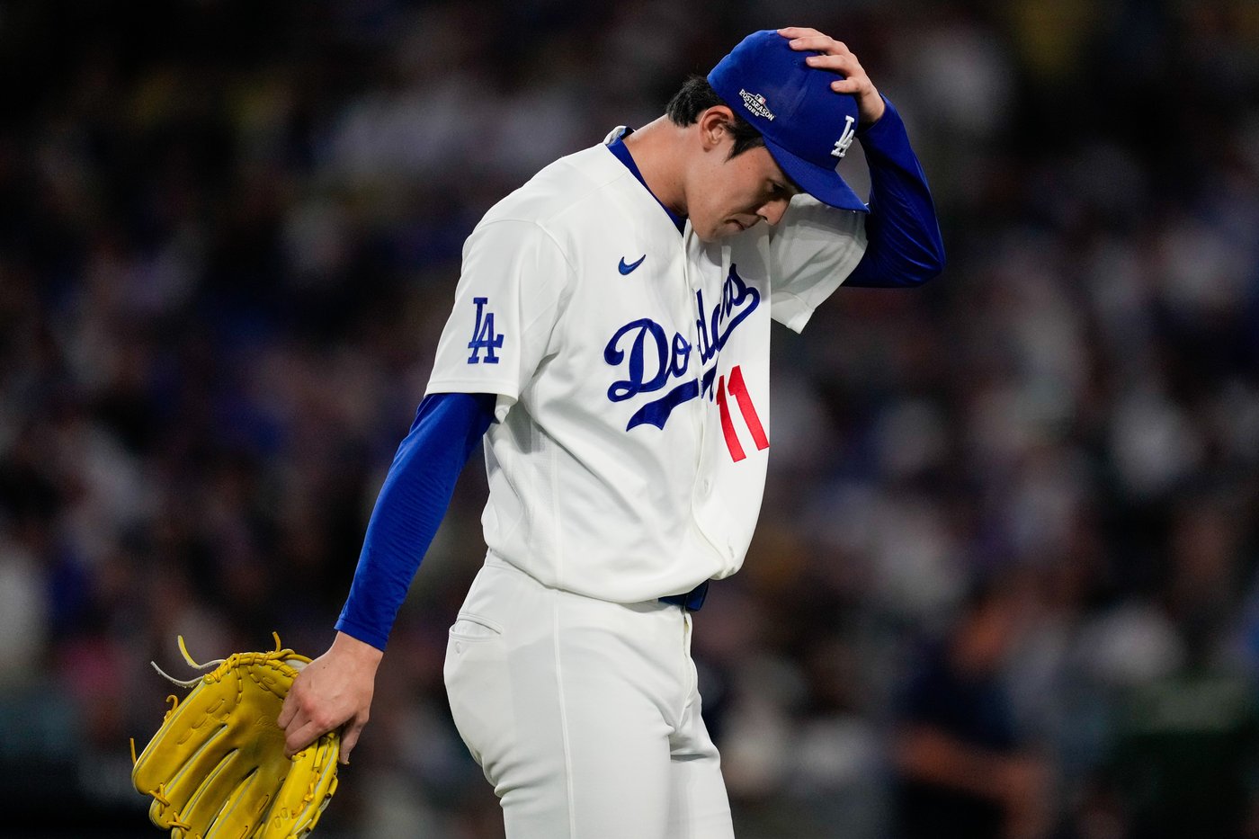 Dodgers down 3-0 to Brewers in NLCS and must win 4 in a row for chance at 3rd straight championship | iNFOnews.ca Dodgers down 3-0 to Brewers in NLCS and must win 4 in a row for chance at 3rd straight championship | iNFOnews.ca