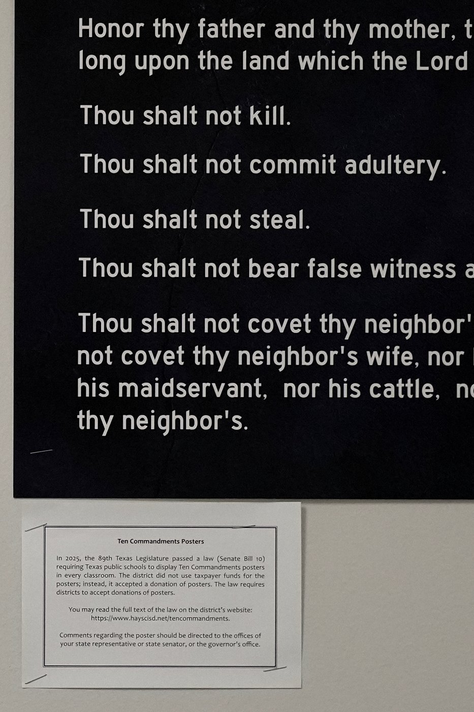 What to know about the Ten Commandments going up in public school classrooms | iNFOnews.ca What to know about the Ten Commandments going up in public school classrooms | iNFOnews.ca