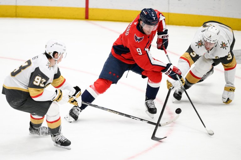 Pierre-Luc Dubois scores 2 goals as the Capitals beat the Golden Knights 3-2 | iNFOnews.ca