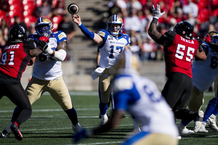 Blue Bombers grind out 26-11 victory over Redblacks to snap three-game slide | iNFOnews.ca
