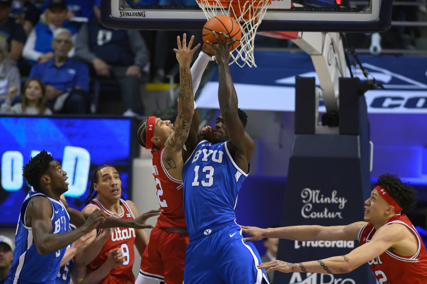 AJ Dybantsa scores 43 points to set a BYU freshman record as No. 13 Cougars beat Utah 91-78 | iNFOnews.ca AJ Dybantsa scores 43 points to set a BYU freshman record as No. 13 Cougars beat Utah 91-78 | iNFOnews.ca