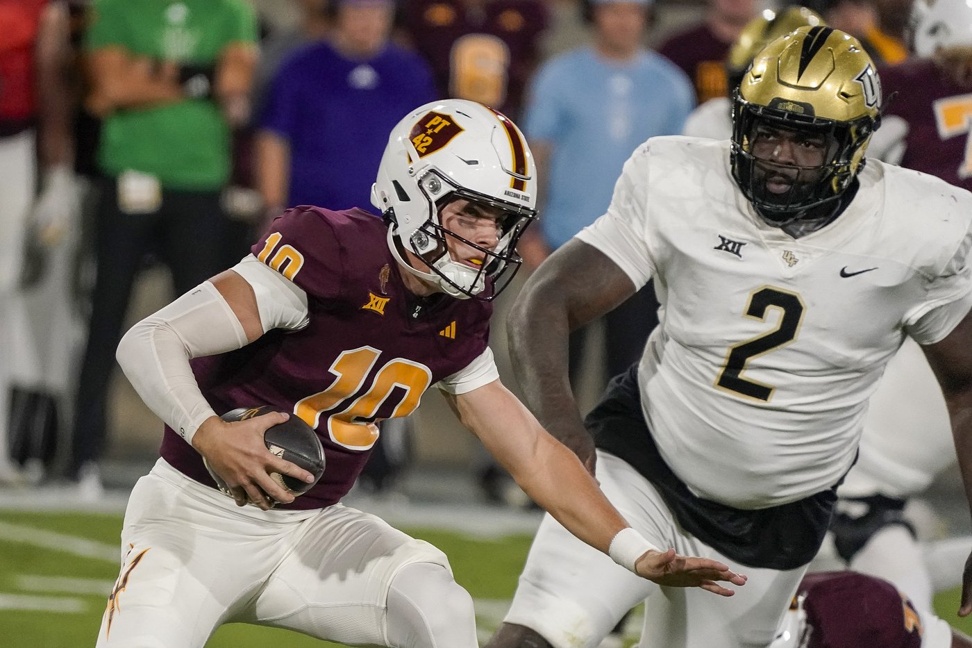 Sam Leavitt's 3 TD passes help Arizona State beat UCF 35-31 | iNFOnews.ca Sam Leavitt's 3 TD passes help Arizona State beat UCF 35-31 | iNFOnews.ca