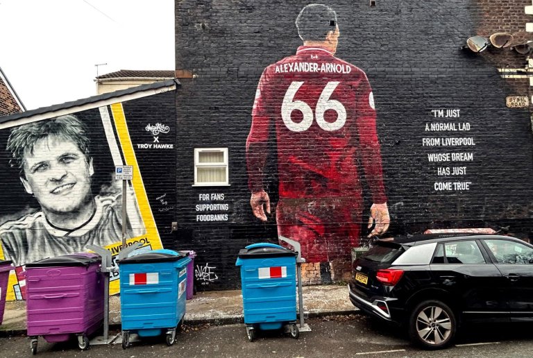 Trent Alexander-Arnold mural defaced ahead of Liverpool vs. Real Madrid game | iNFOnews.ca Trent Alexander-Arnold mural defaced ahead of Liverpool vs. Real Madrid game | iNFOnews.ca