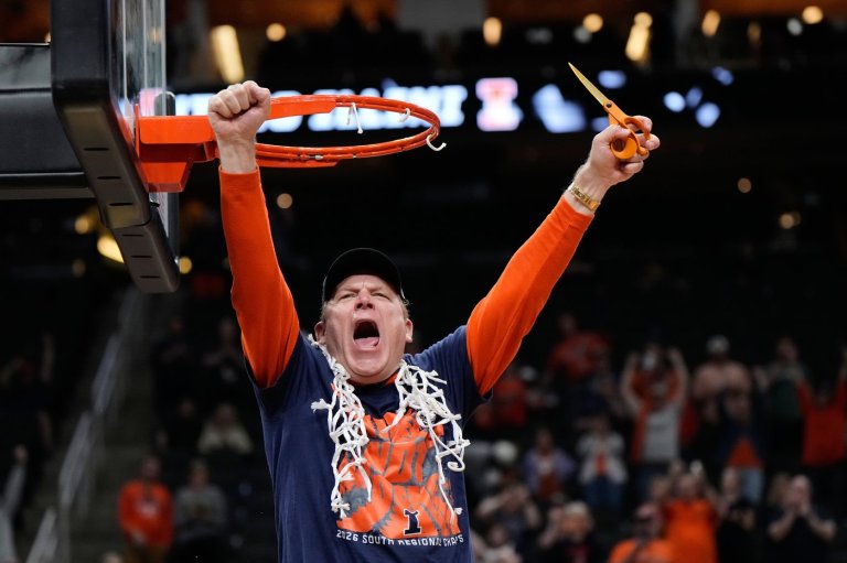 Illinois powers its way to its first Final Four in 21 years, beating Iowa 71-59 | iNFOnews.ca